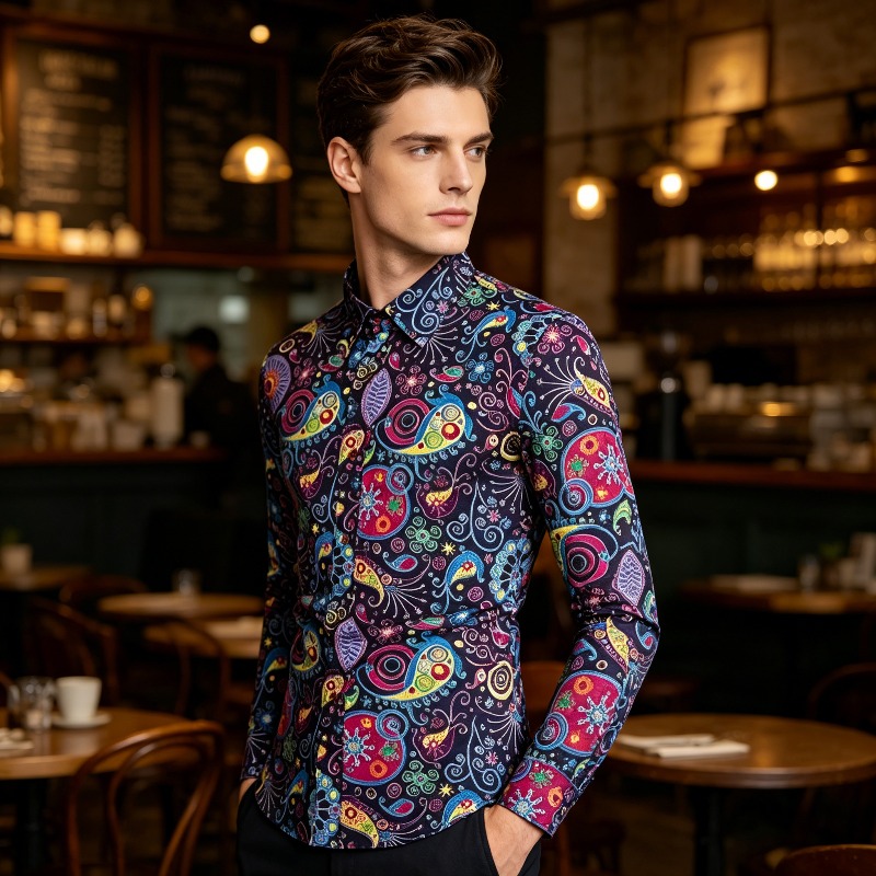 Ethnic Fashion Trends 2026 - Nova Camisa Masculina 2026 de Estilo