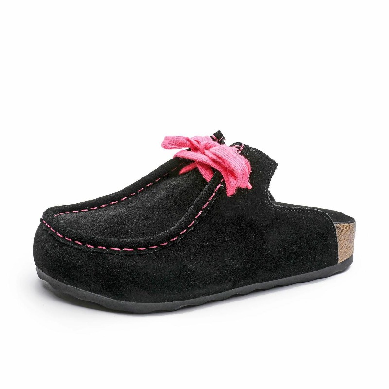 Ethnic Fashion For Women - 3cm camurça de vaca couro genuíno