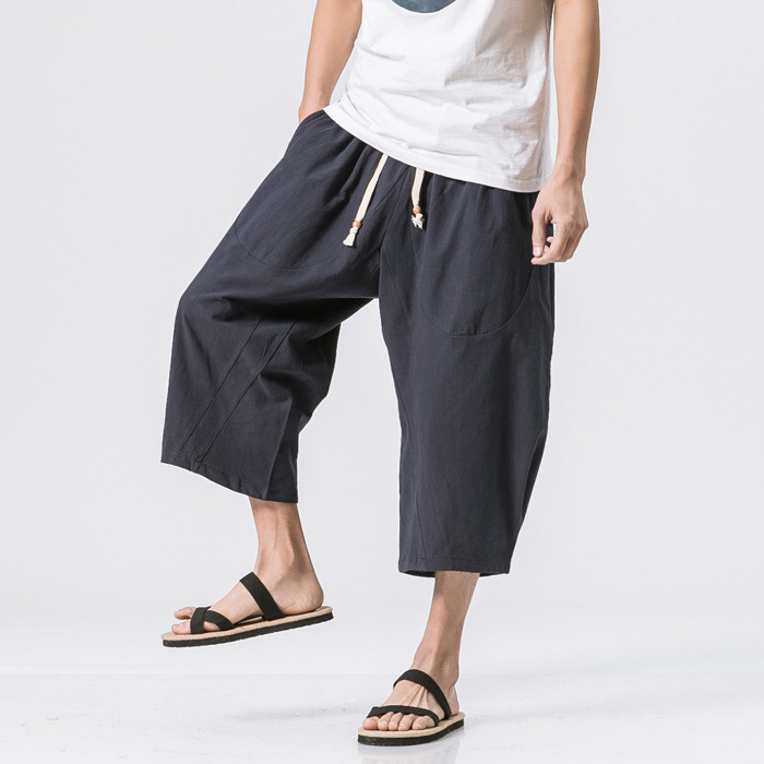 Ethnic Fashion Men - Calças Masculinas de Verão, Novo Estilo,