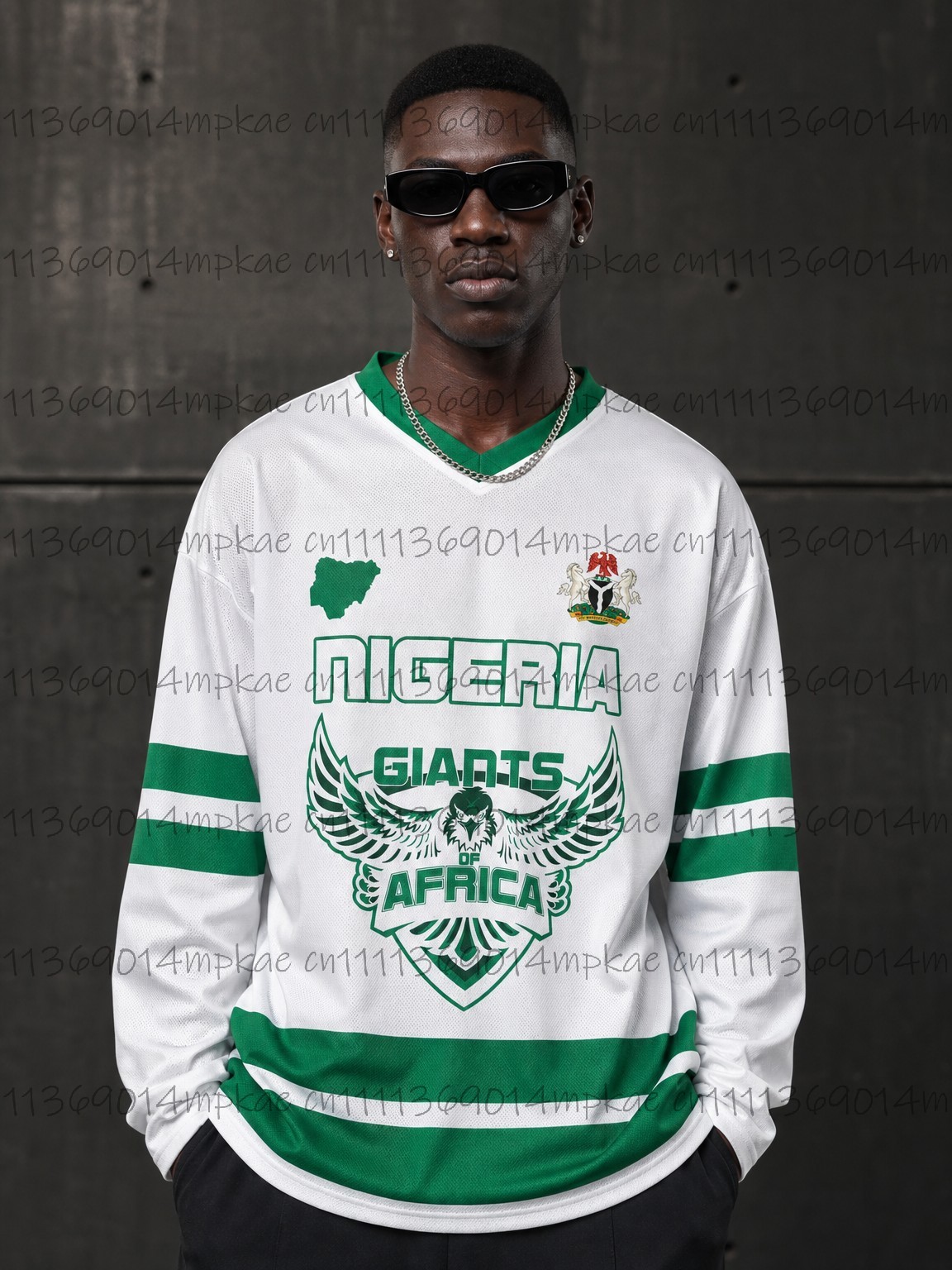 Ethnic Fashion Trends 2026 - Camiseta Masculina de Manga Longa com