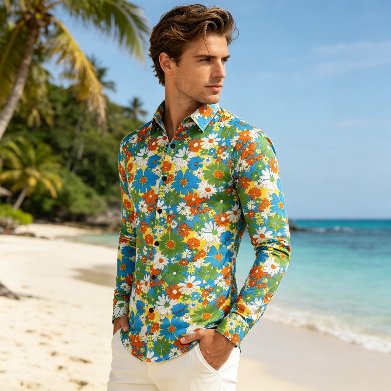 Nova Camisa Masculina 2026 de  - Ethnic Fashion Trends 2026 avaliação e preço