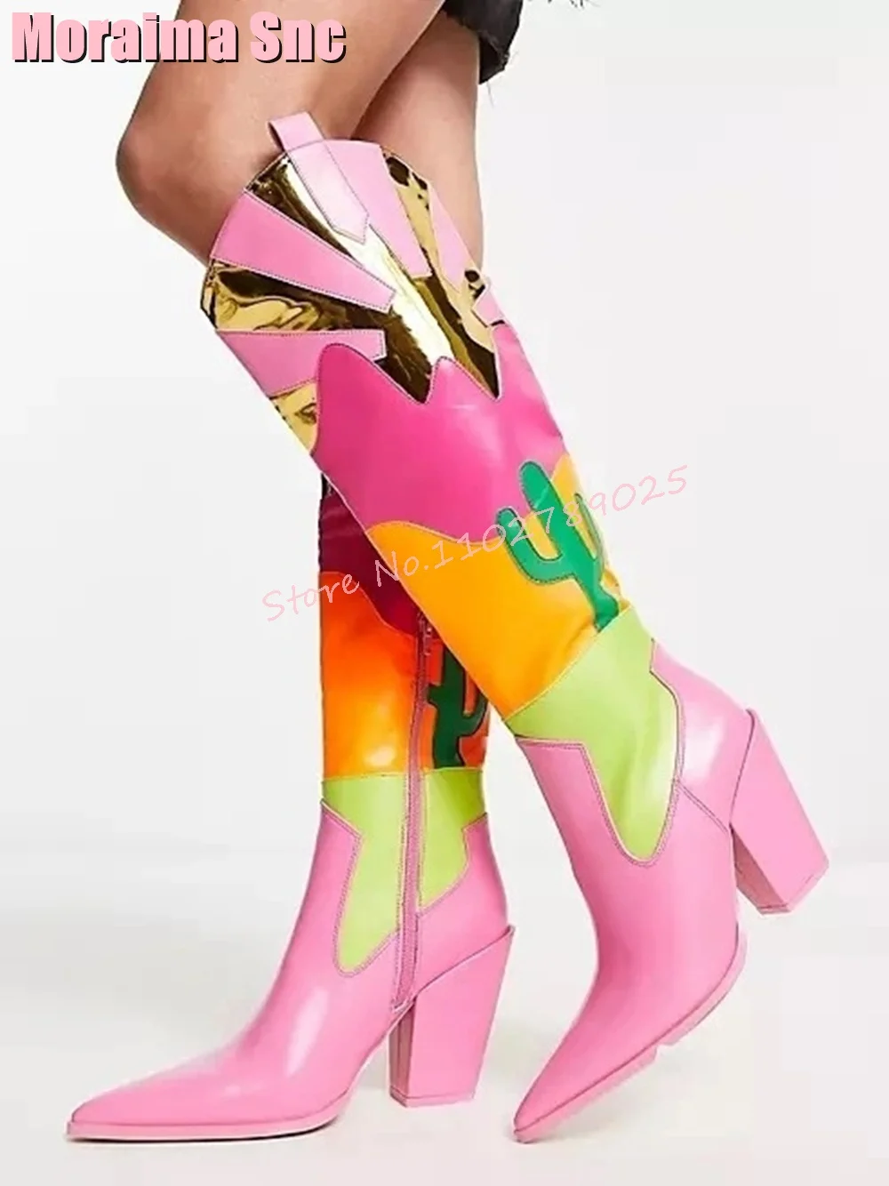 Botas Femininas de Cano Alto 2 - Ethnic Fashion avaliação e preço
