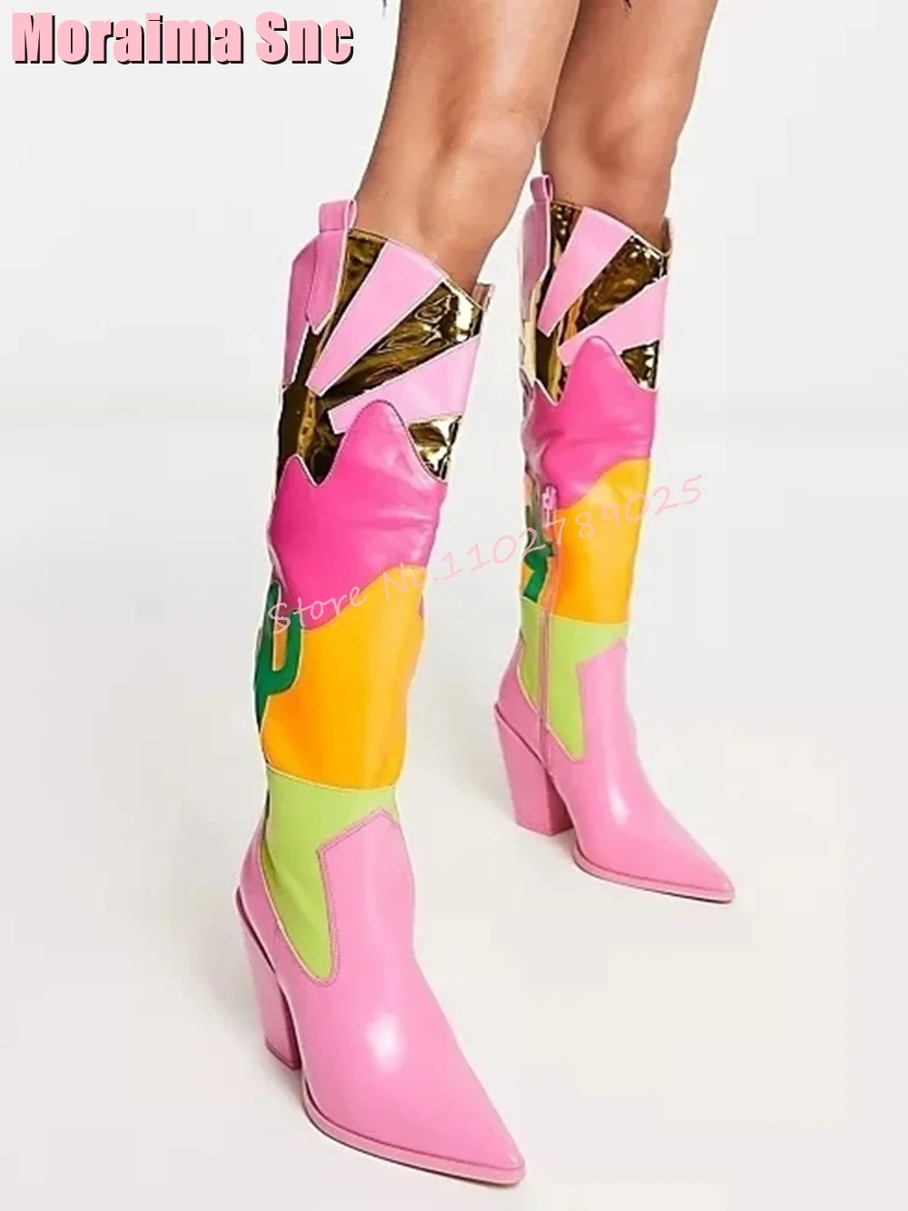Botas Femininas de Cano Alto 2 - Ethnic Fashion avaliação e preço