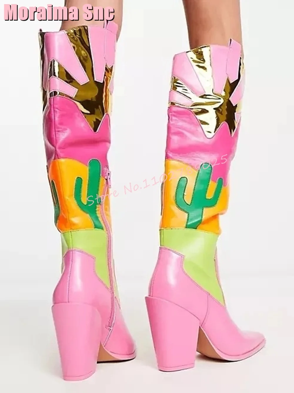 Botas Femininas de Cano Alto 2 - Ethnic Fashion avaliação e preço