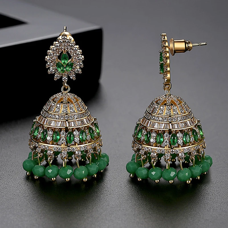Índia paquistão brincos de cob - Ethnic Fashion Pakistan avaliação e preço