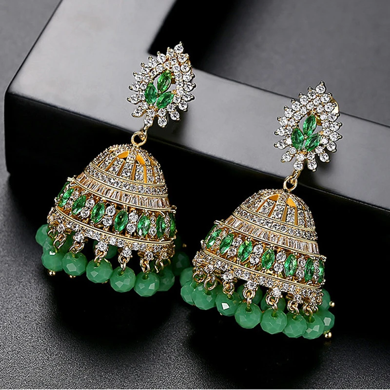 Índia paquistão brincos de cob - Ethnic Fashion Pakistan avaliação e preço