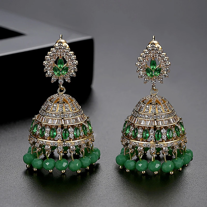 Índia paquistão brincos de cob - Ethnic Fashion Pakistan avaliação e preço