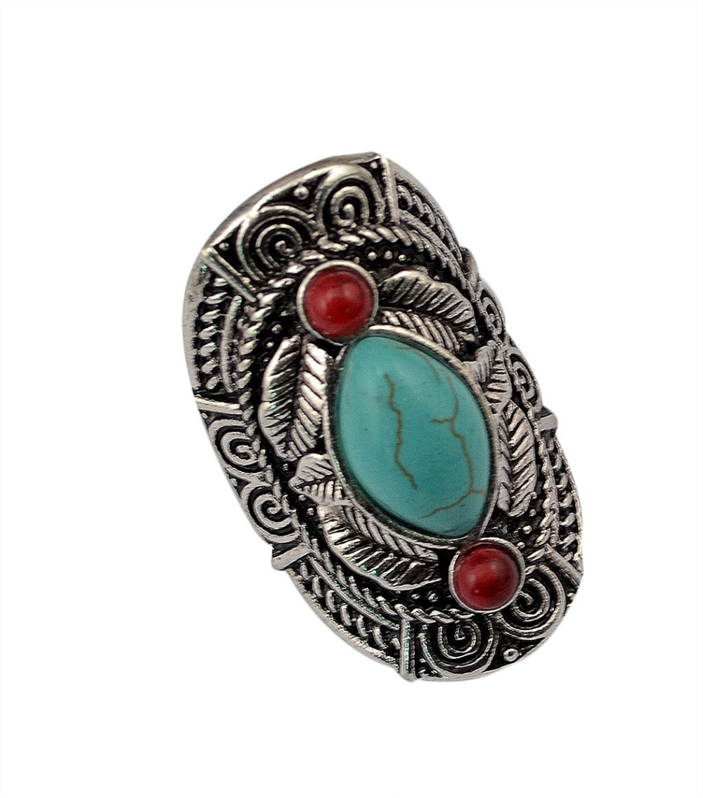 Boho Ethnic Tibet Anéis Turque - Ethnic Fashion Pakistan avaliação e preço