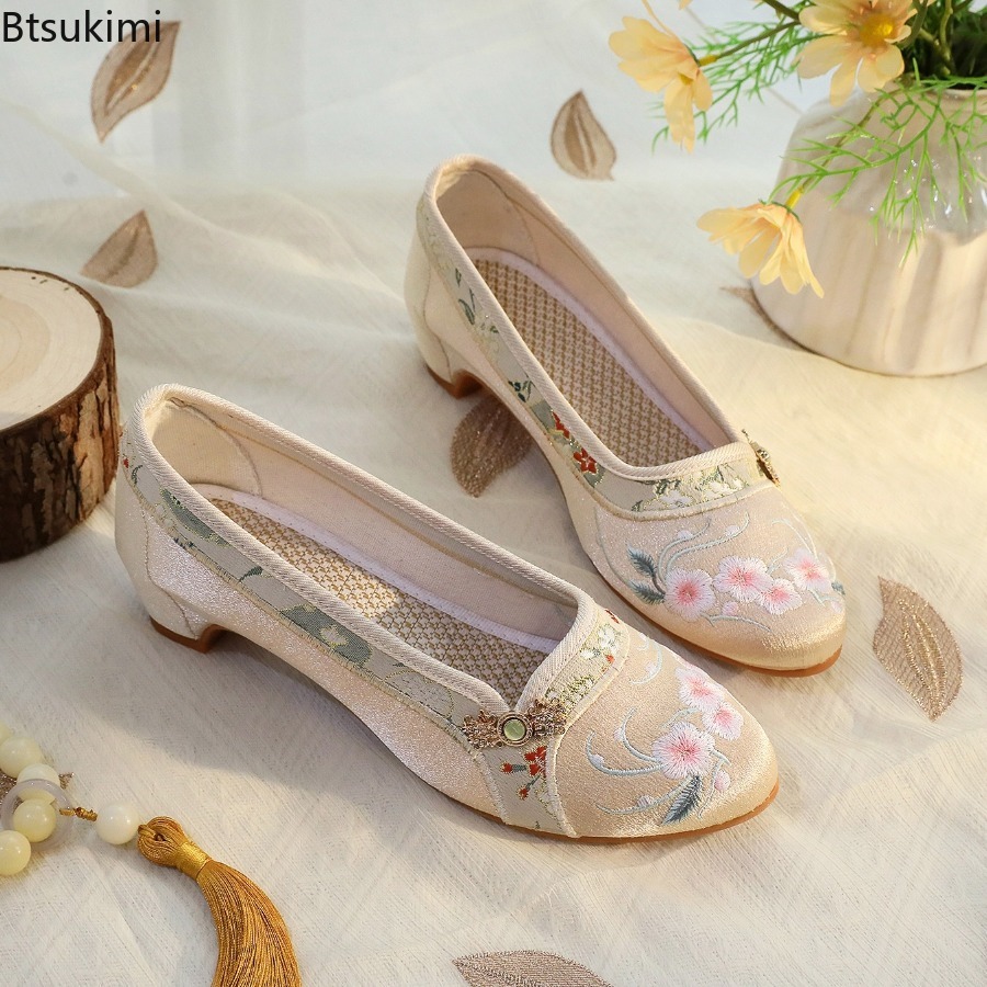 Novos Sapatos Femininos 2026:  - Ethnic Fabric avaliação e preço