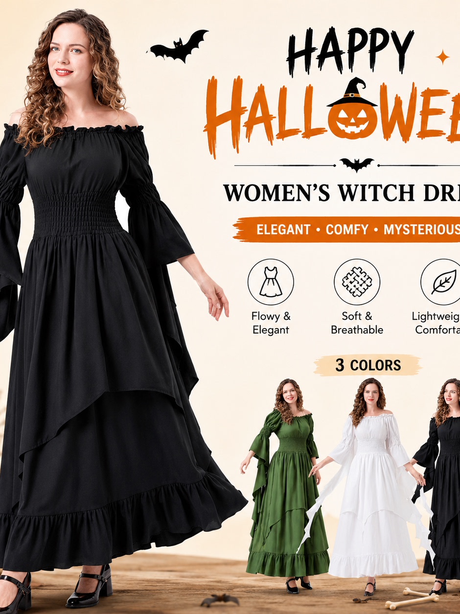 Vestido de Dança Medieval de H - Ethnic Fashion Trends 2026 avaliação e preço