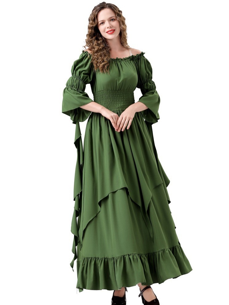 Vestido de Dança Medieval de H - Ethnic Fashion Trends 2026 avaliação e preço