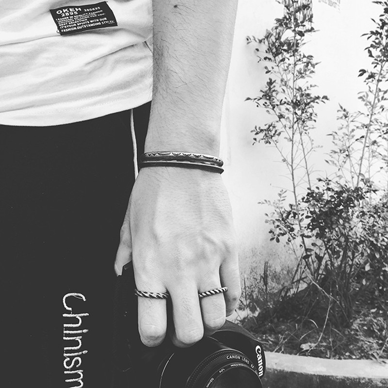 Pulseira étnica antiga 316l, b - Ethnic Fashion Men avaliação e preço