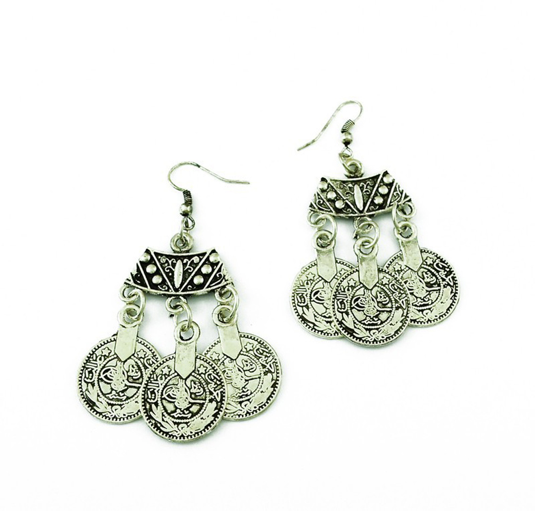 Conjunto de Brincos e Colar Pr - Ethnic Fashion Pakistan avaliação e preço