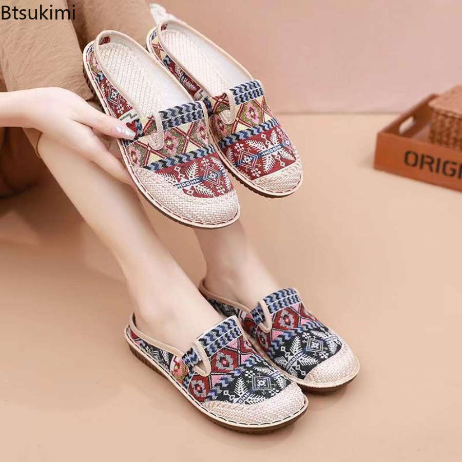 Novos Sapatos Femininos de Mal - Ethnic Fabric avaliação e preço