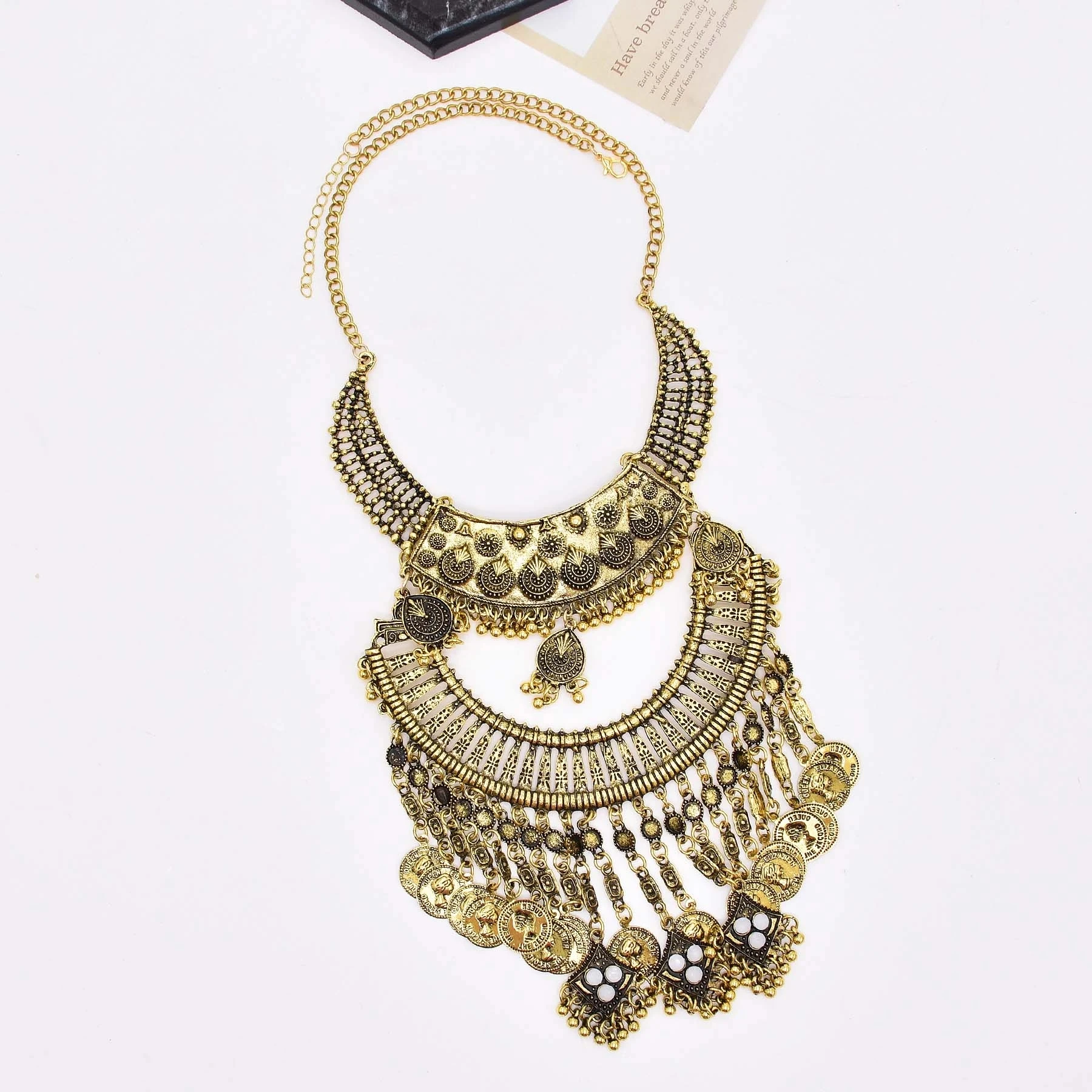Retro dourado cigano afegão mo - Ethnic Fashion Pakistan avaliação e preço