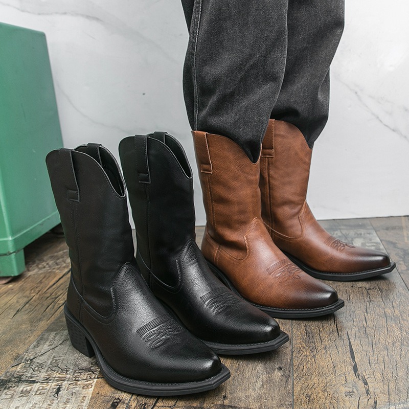 Botas Masculinas Clássicas com - Ethnic Fashion avaliação e preço