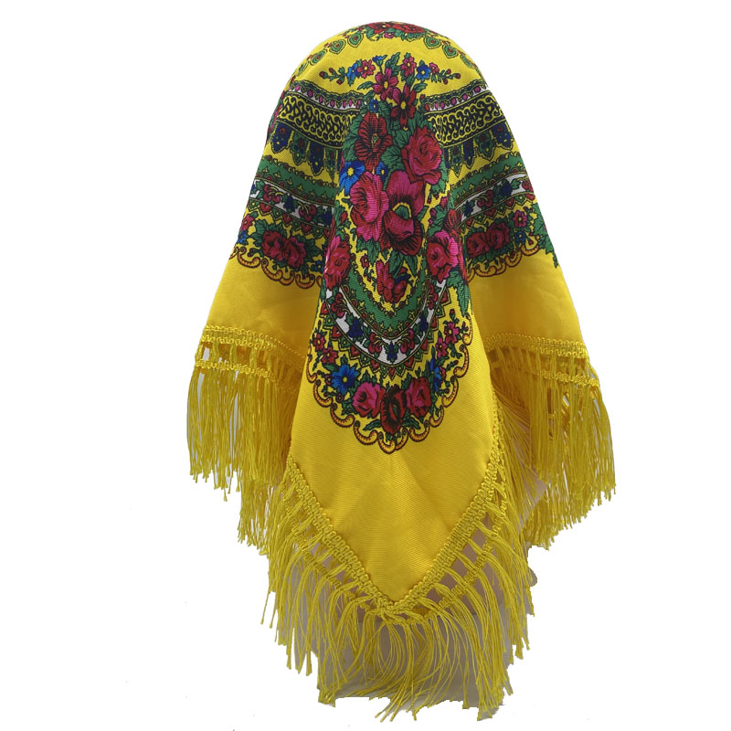 Étnico franjas bandana babushk - Ethnic Fabric avaliação e preço