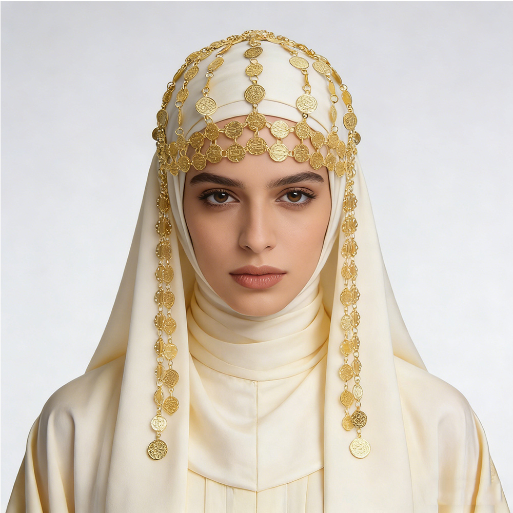 Banhado a ouro liga moeda bele - Ethnic Fashion Pakistan avaliação e preço